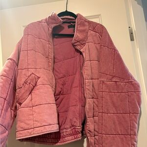 Forever 21 Pink Puffer Jacket